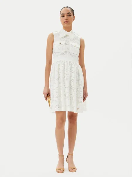 ARTIGLI Rochie cocktail alb