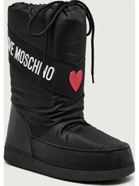 Cizme de zăpadă Love Moschino negru