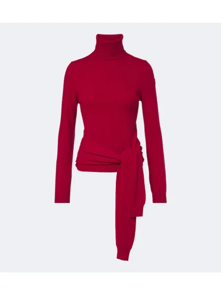Heláncă Moncler de lână roșu