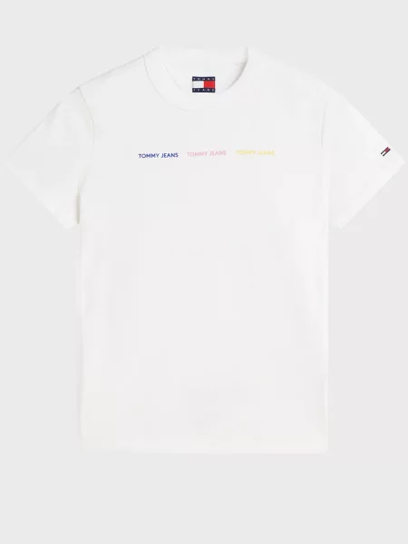 Футболка Tommy Jeans біла
