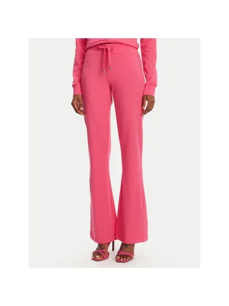 Juicy Couture Melegítő alsó Apollo Flared Leg rózsaszín