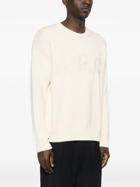Pulover A.p.c. cu decolteu rotund