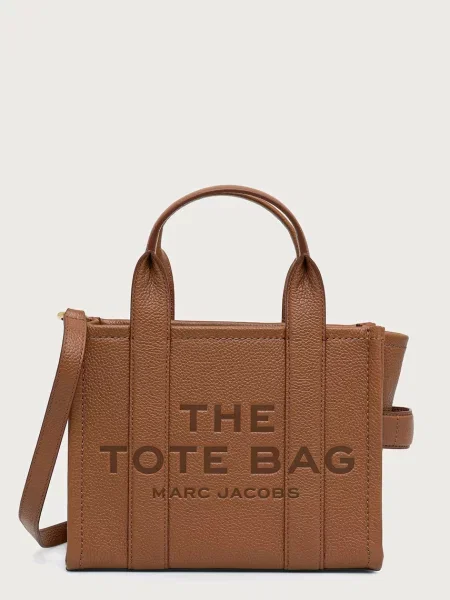 Geantă shopper Marc Jacobs din piele maro