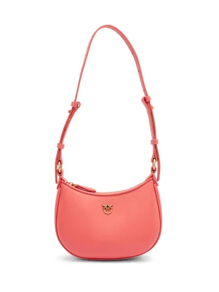 Pinko De piele geantă pe umăr HALF MOON BABY