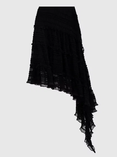 Спідниця асиметричного крою Rokh чорна