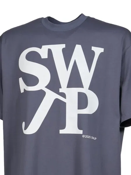 Tricou Swjp cu imagine albastru