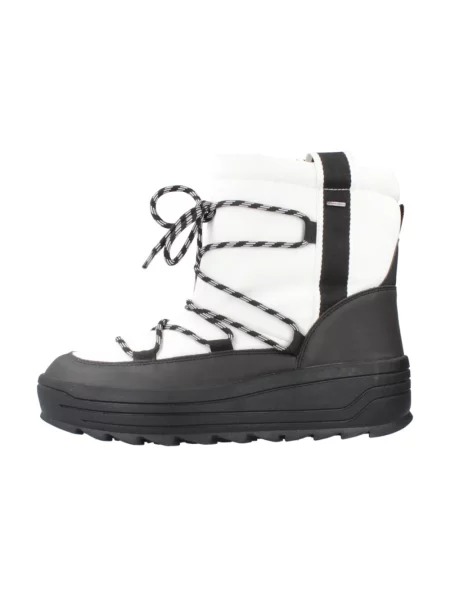 Śniegowce Geox Milleiny ABX white / black białe