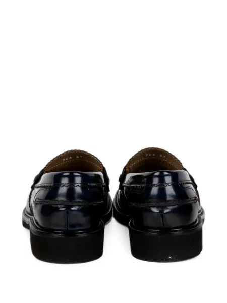 Bőr loafer Franco Fedele kék