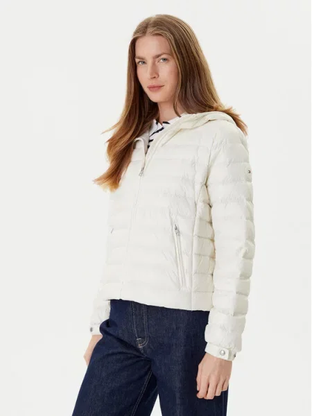 Tommy Hilfiger Μπουφάν πουπουλένιο Εκρού