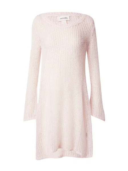 Monki Rochie tricotat roz