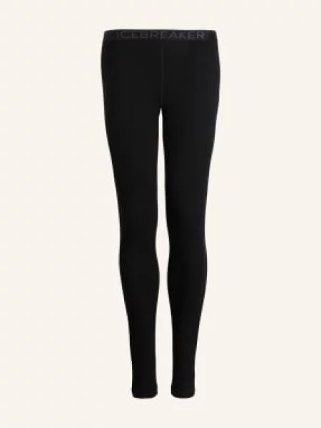 Icebreaker Funkční Kalhoty Tech Z Merino Vlny černá