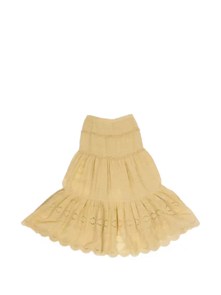 Fusta maxi Isabel Marant galben