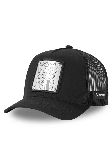 Capslab baseball sapka x Rick & Morty nyomott mintás fekete