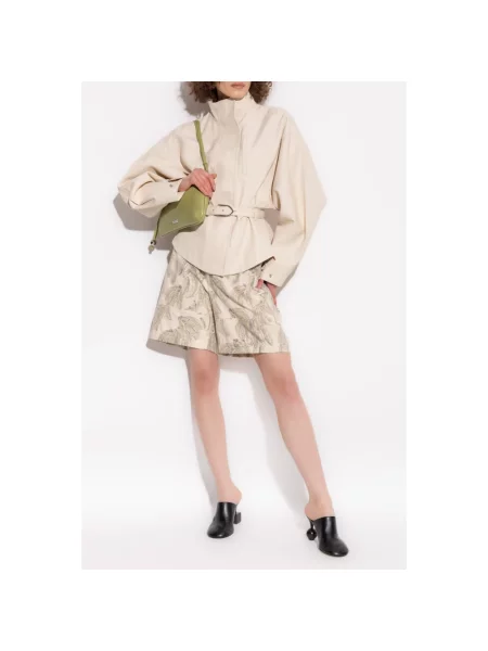 Szorty Jacquemus beżowe