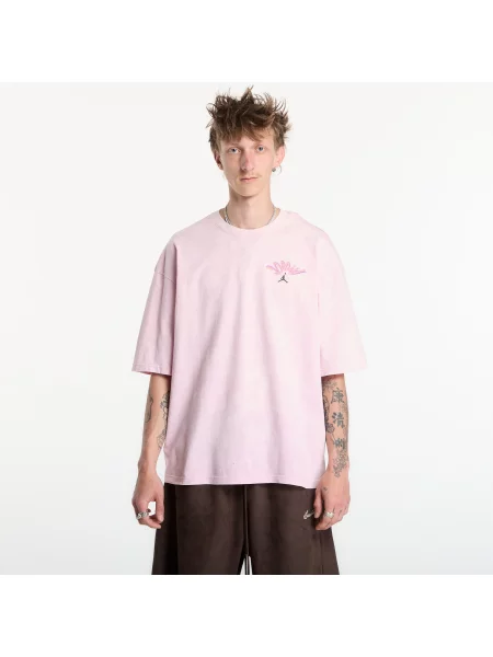 Tričko Jordan Flight T-Shirt Iced Carmine/ Black L černé