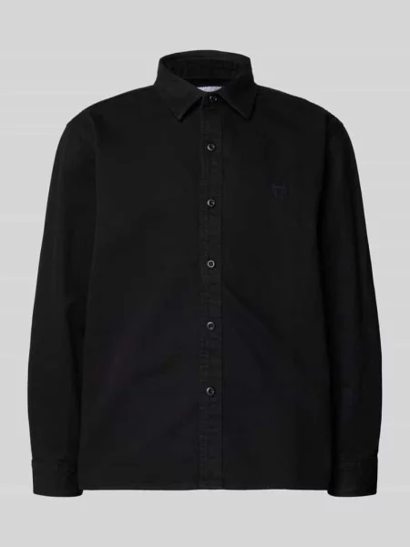 Koszula casualowa o kroju regular fit z kołnierzykiem typu kent model ‘SEBASTIAN’ Edwin czarna