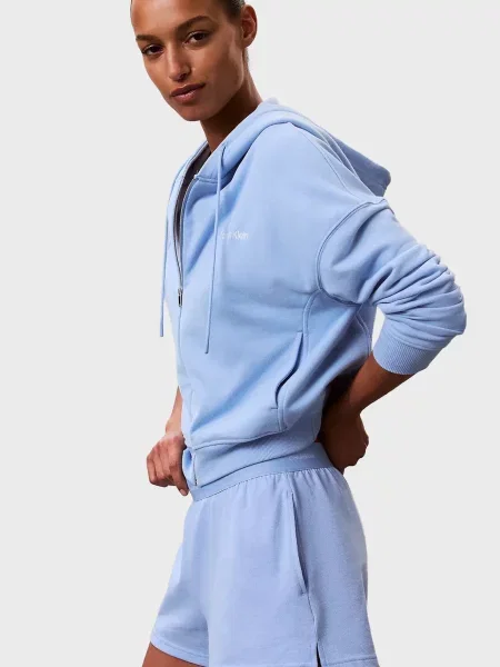 Толстовка Calvin Klein блакитна