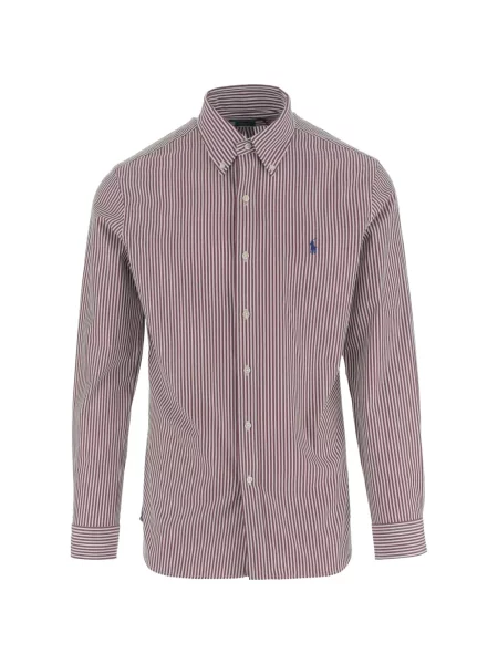 Ριγέ πουκάμισο Polo Ralph Lauren πράσινο