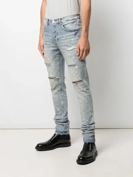 Jeansy Purple Brand niebieskie