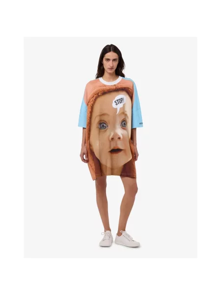 Sukienka Moschino z nadrukiem