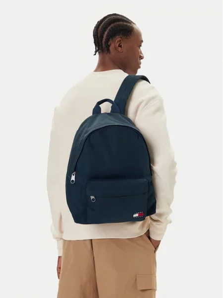 Torba na laptopa Tommy Jeans niebieska