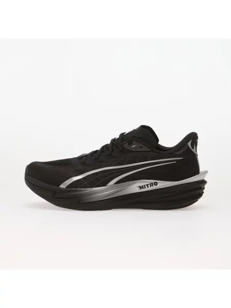 Sneakers Puma Deviate Nitro 4 Brightstride Puma Black/ Puma Silver EUR negru