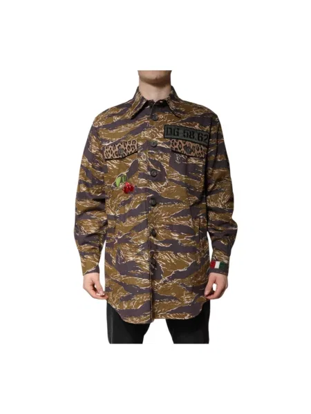 Kurtka Dolce And Gabbana w panterkę