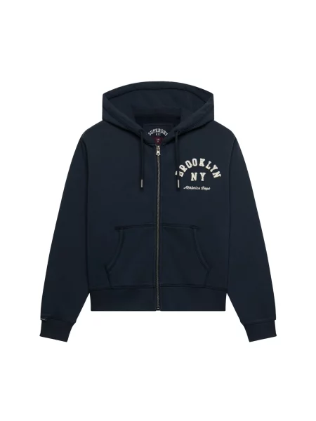 Superdry & Co Hanorac ATH ESS albastru marin alb