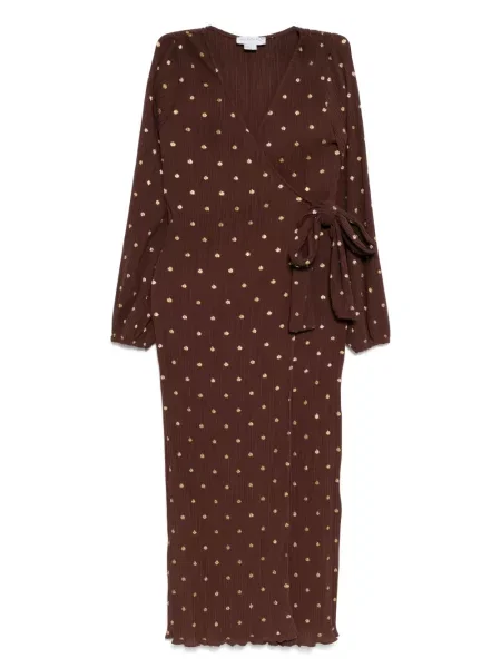 Rochie Never Fully Dressed de costum maro