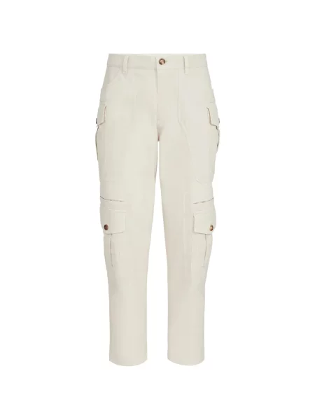 Pantaloni Brunello Cucinelli alb