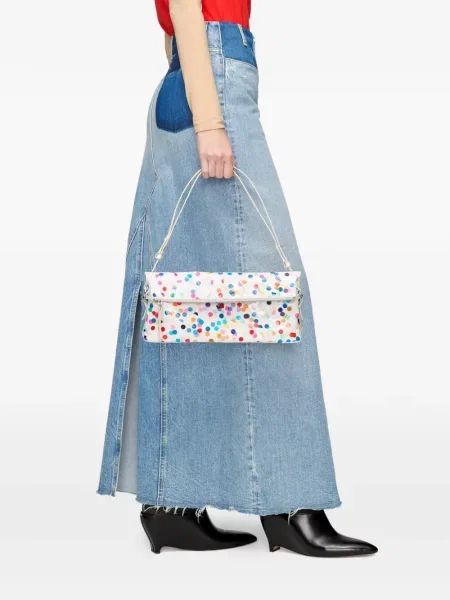 Geantă Maison Margiela cu imagine alb