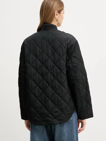Bunda Tommy Hilfiger přechodná černá