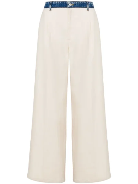 Szerokie spodnie Moschino Jeans