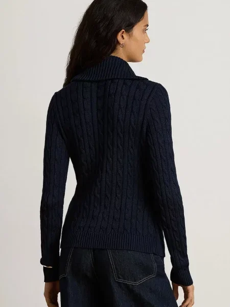 Sveter Lauren Ralph Lauren modrá
