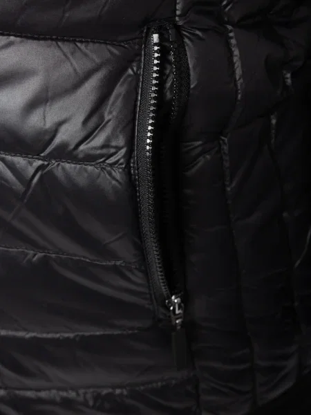 Pikowana kurtka puchowa Armani Exchange czarna