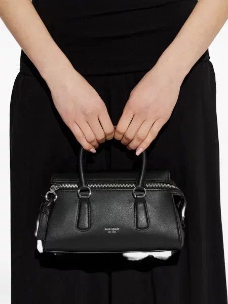 Geanta de piele Kate Spade din piele negru