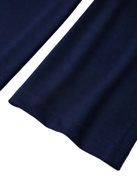 Pantaloni Psophia cu cordon albastru