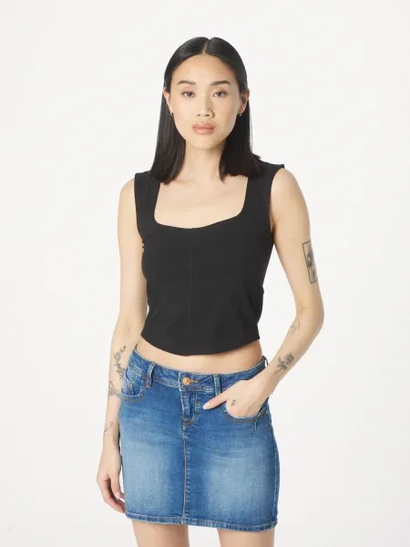 Urban Classics Top negru