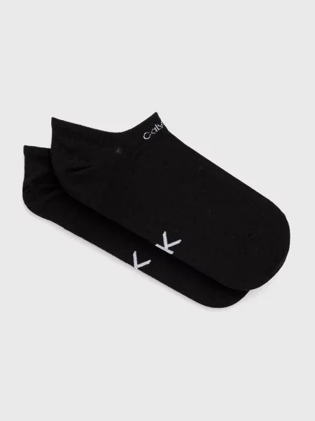 Чорапи Calvin Klein черно