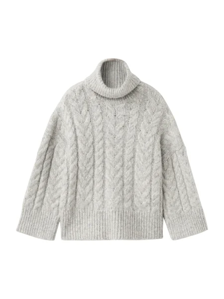 MANGO KIDS Pulover Aspenl' gri