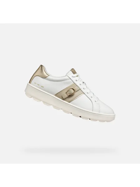 Sneakerși Geox alb