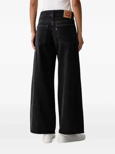 Scurt rucsac Levi's® cu autograf din dantelă gri