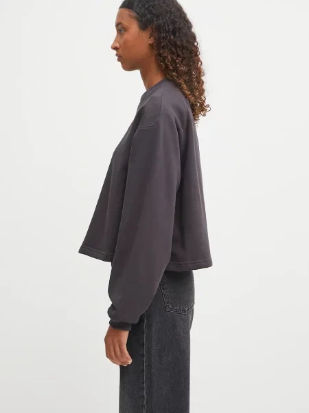 The North Face bluza Redbox z aplikacją szary