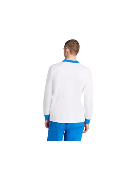 Tricou polo Adidas alb