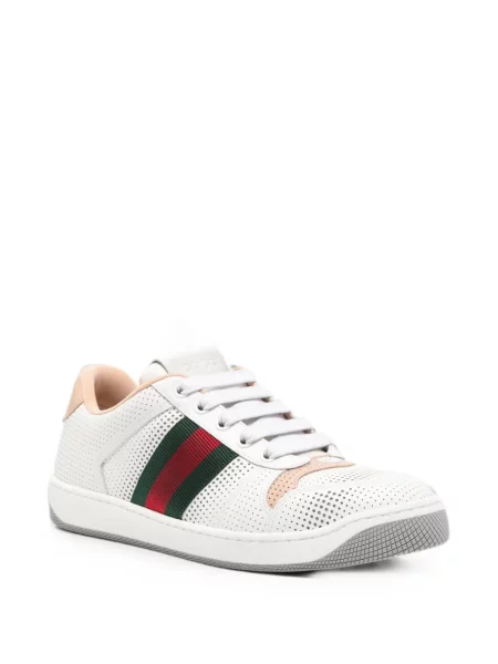 Sneakerși Gucci din piele negru