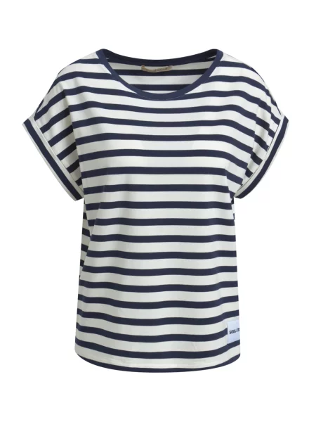 Smith&Soul Tricou albastru noapte alb