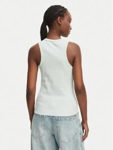 Calvin Klein Jeans Top pastelovo / tmavozelená zelená