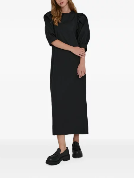 Rochie midi Samsøe Samsøe negru