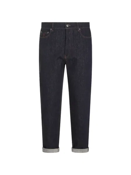 Blugi Brunello Cucinelli albastru