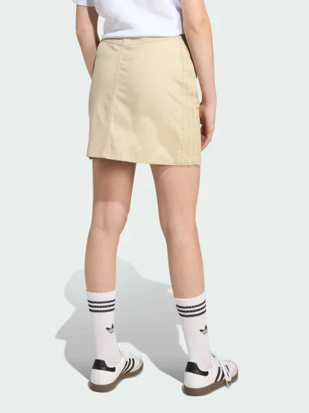 Дитяча Спідниця міні adidas бежевий